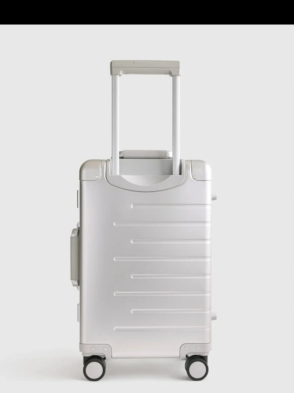 Quince Aluminum Carry-On Suitcase, MSRP $275